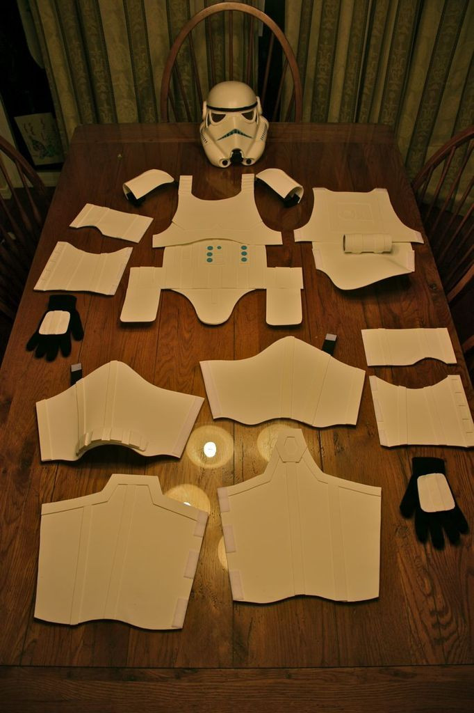 Stormtrooper Costume DIY
 Homemade stormtrooper halloween