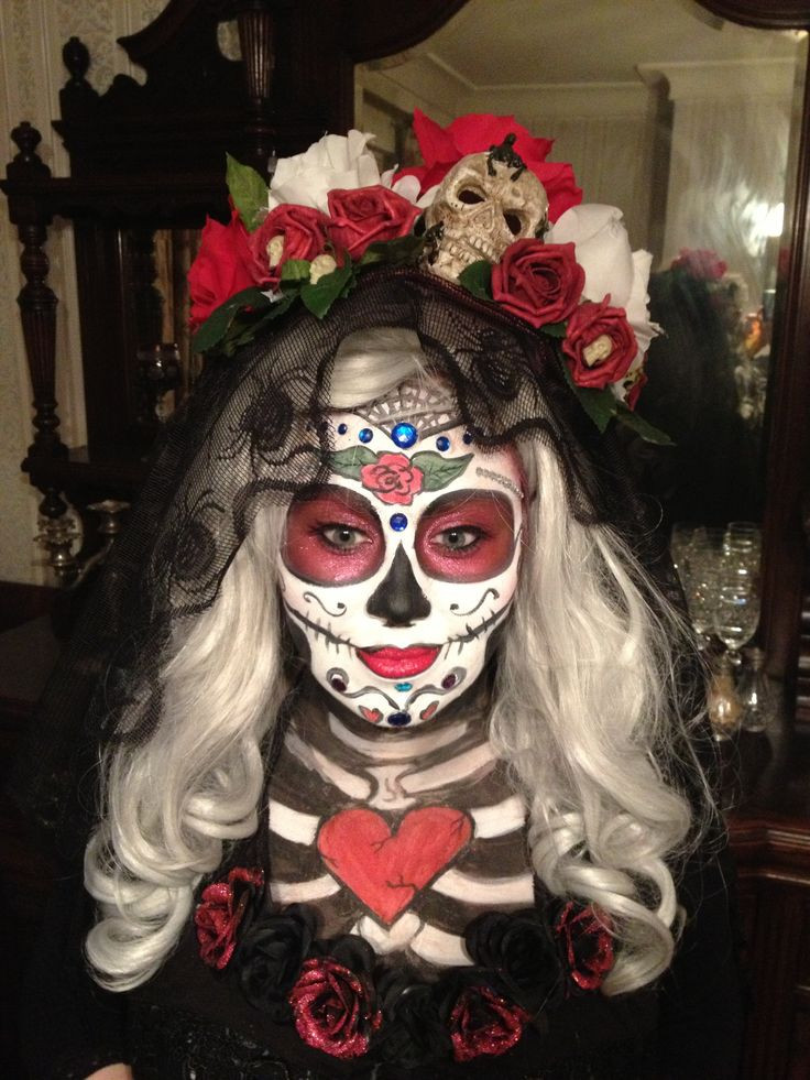 Sugar Skull Costume DIY
 Sugar Skull Costume