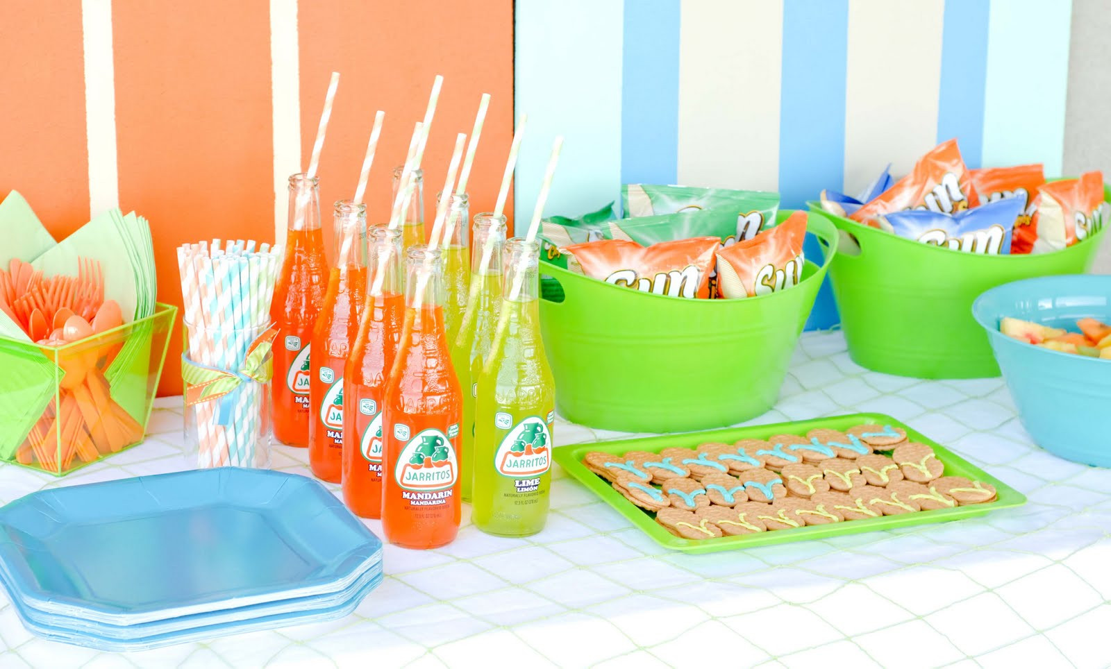 Summer Pool Party Food Ideas
 Kara s Party Ideas Surf s Up Summer Pool Party