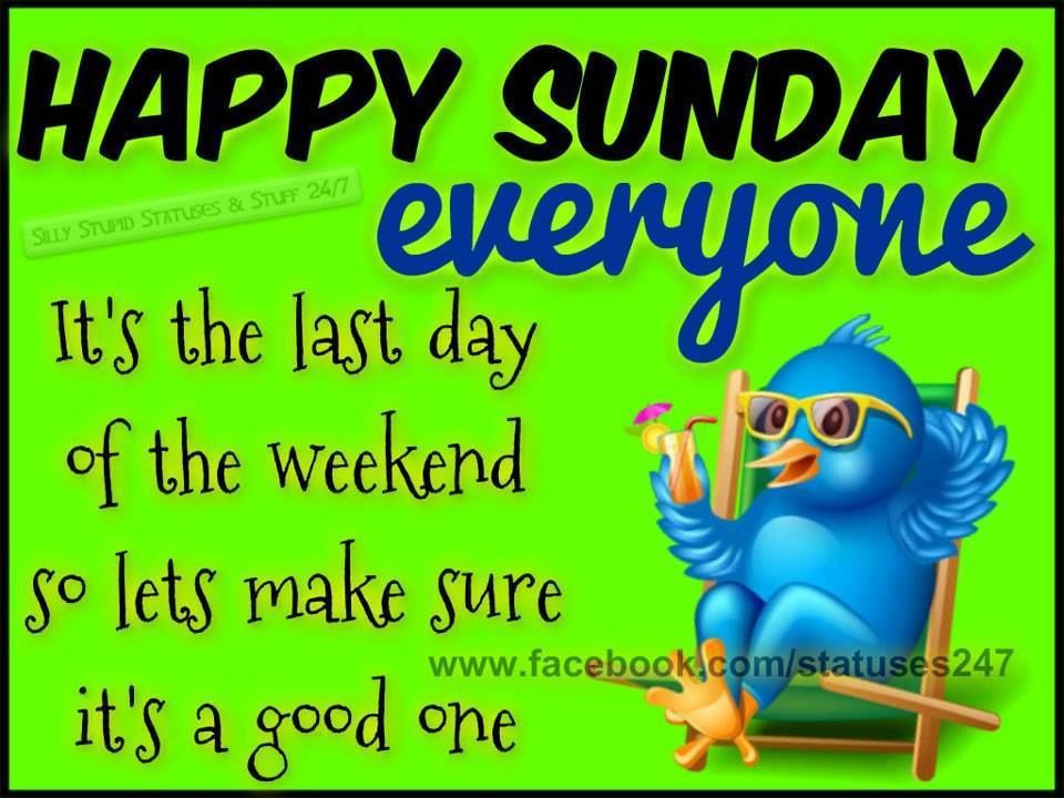 Sunday Quotes Funny
 Happy Sunday Everyone s and for