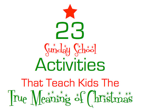 Sunday School Christmas Party Ideas
 Christmas Lesson Pack