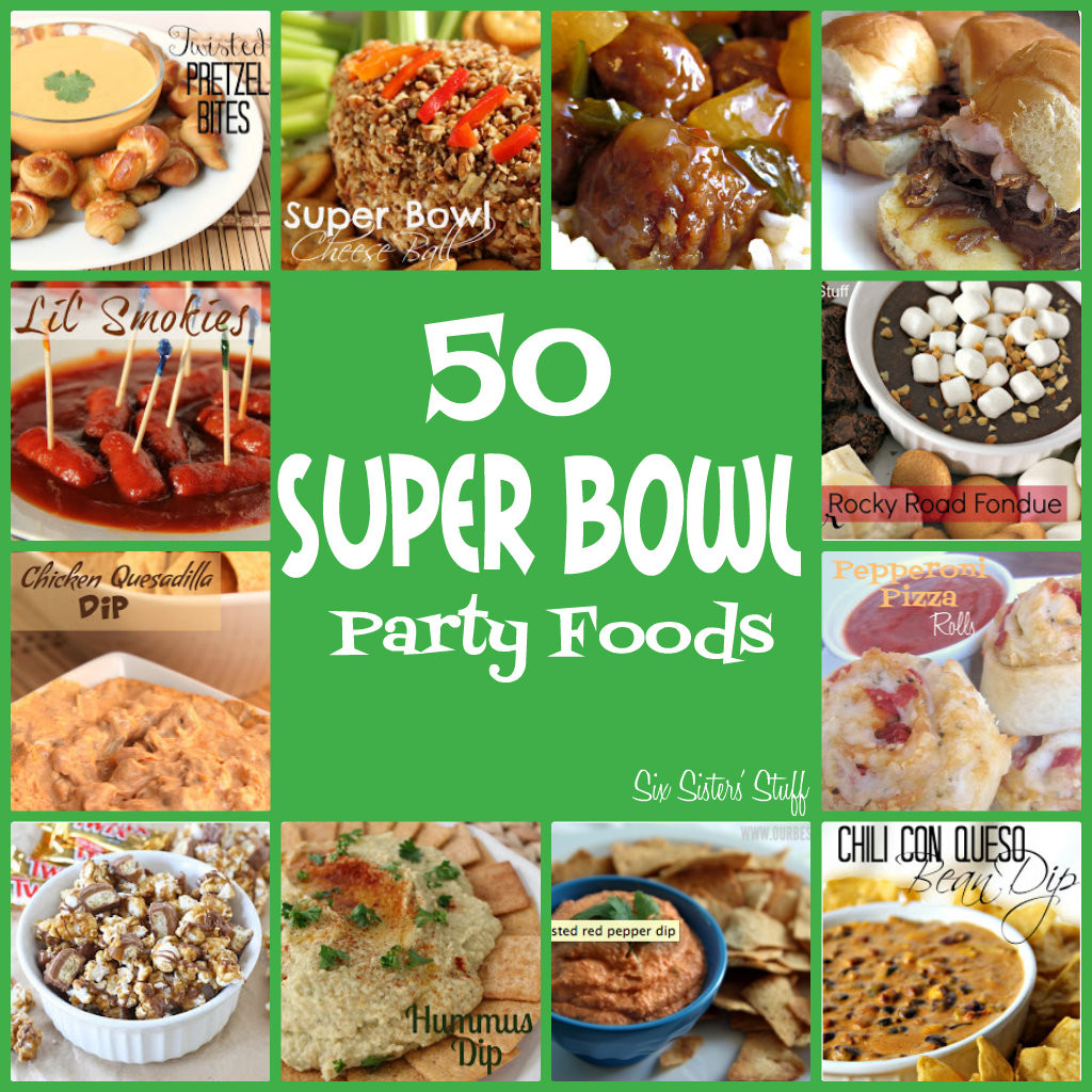 Super Bowl Party Food Ideas
 50 MORE Delicious Super Bowl Snacks and Party Foods