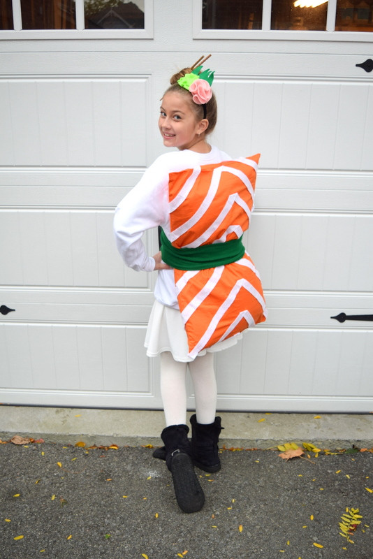 Sushi Costume DIY
 DIY Sushi Costume and a Ginger Wasabi Headband