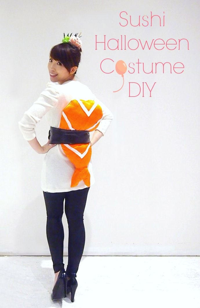 Sushi Costume DIY
 A DIY tutorial of how to make a sushi costume and