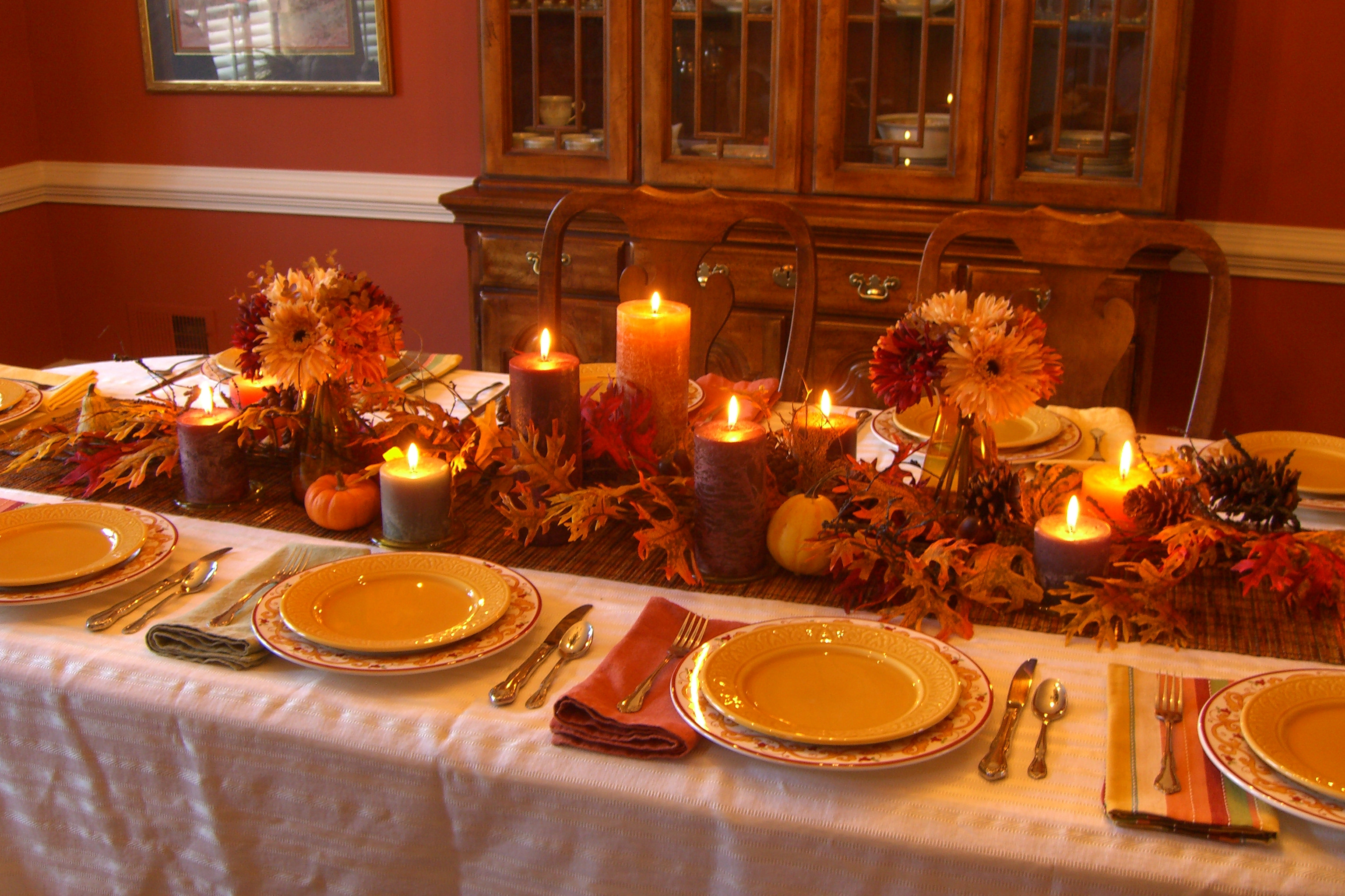 Table Decorations For Thanksgiving
 Decorating My Thanksgiving Table
