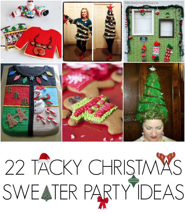 Tacky Christmas Party Ideas
 28 Ugly christmas sweater party ideas C R A F T