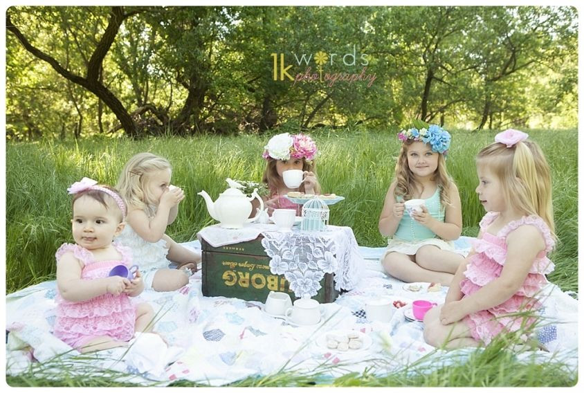 Tea Party Photoshoot Ideas
 Little Girls Stylized Outdoor Tea Party Shoot tea