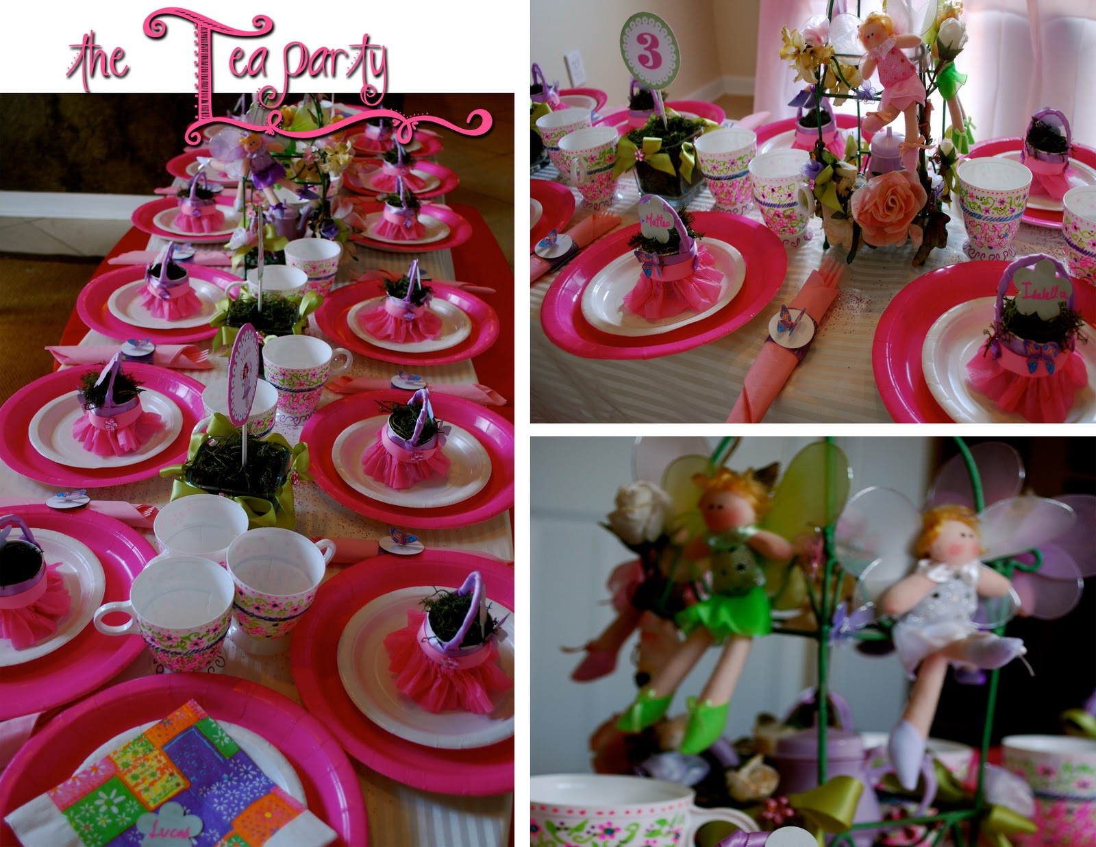 Tea Party Theme Ideas
 Fairy Princess Tea Party