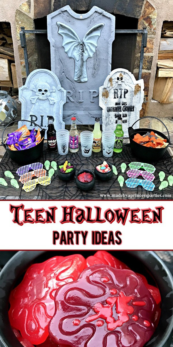 Teen Halloween Party Ideas
 Teen Halloween Party Ideas Made by a Princess
