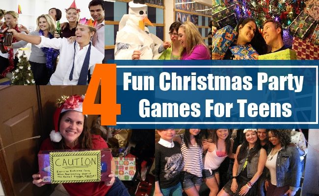 Teenage Christmas Party Ideas
 4 Fun Christmas Party Games For Teens