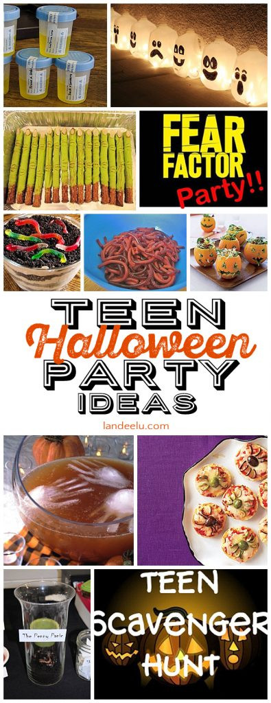 Teenager Halloween Party Ideas
 Teen Halloween Party Ideas