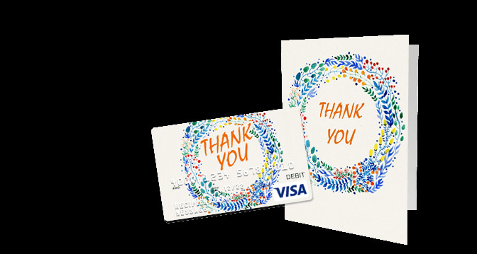 Thank You Gift Card Ideas
 Thank You Gift Cards