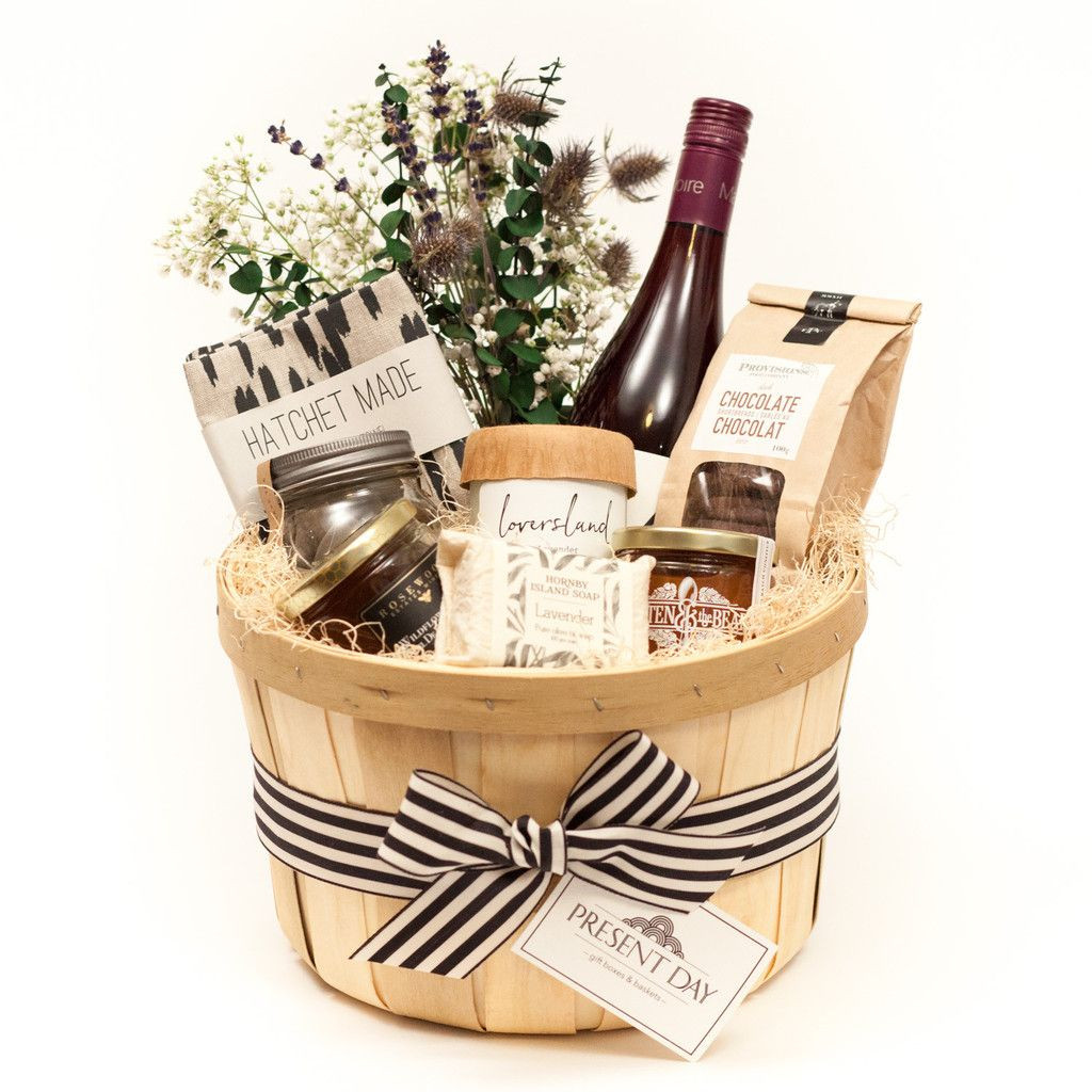 Thank You Gift Ideas For Couples
 LOCAL GOODS BASKET Pick Your Size