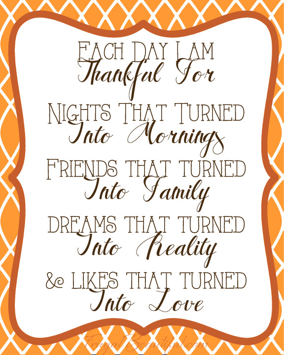 Thankful Christmas Quotes
 Gratitude Quote Printables