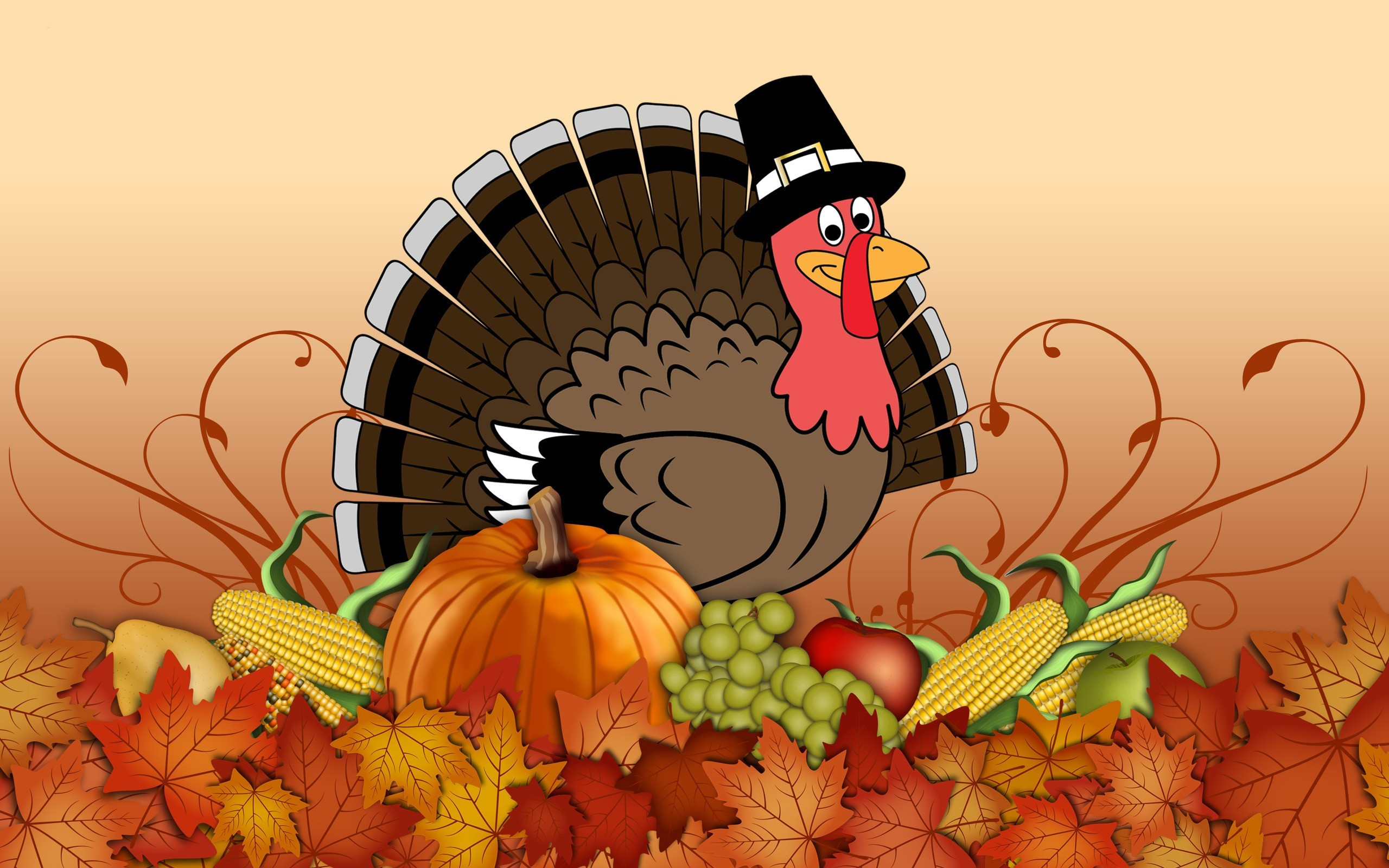 Thanksgiving 3D Wallpaper
 3D Thanksgiving Backgrounds Download Free