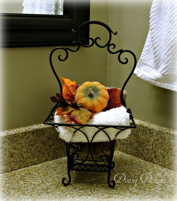 Thanksgiving Bathroom Set
 17 Best images about sparkling Fall thanksgiving decor