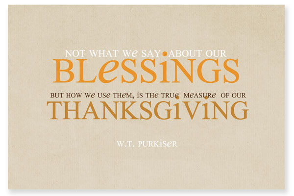 Thanksgiving Blessing Quotes
 30 Thanksgiving Printables