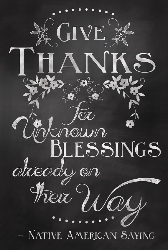 Thanksgiving Blessings Quotes
 Thanks For Unknown Blessings s and