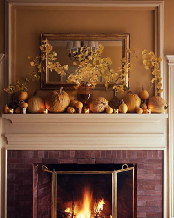 Thanksgiving Fireplace Decor
 6 Ways To Decorate Your Mantle