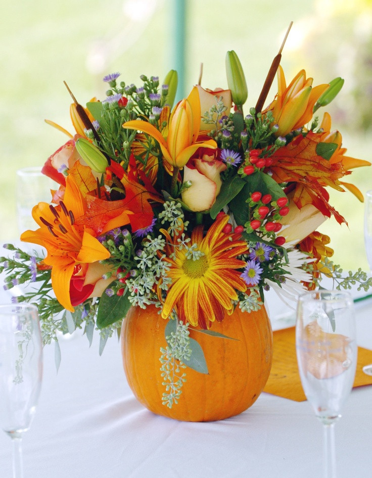 Thanksgiving Flower Arrangement Ideas
 534 best Fall or Thanksgiving Decorations images on