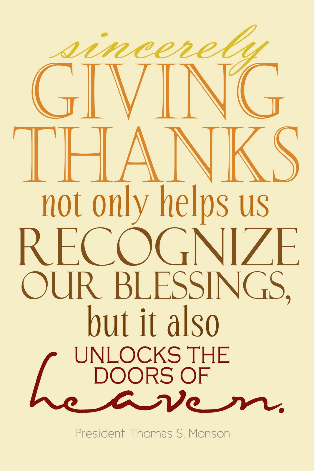 Thanksgiving Gratitude Quotes
 Free Printable Quotes For Work QuotesGram