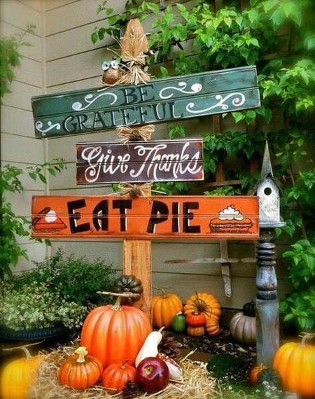 Thanksgiving Outdoor Decorations
 30 Eye Catching Outdoor Thanksgiving Decorations Ideas