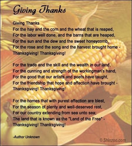 Thanksgiving Poems And Quotes
 Thanksgiving poems 4 Collection Inspiring Quotes