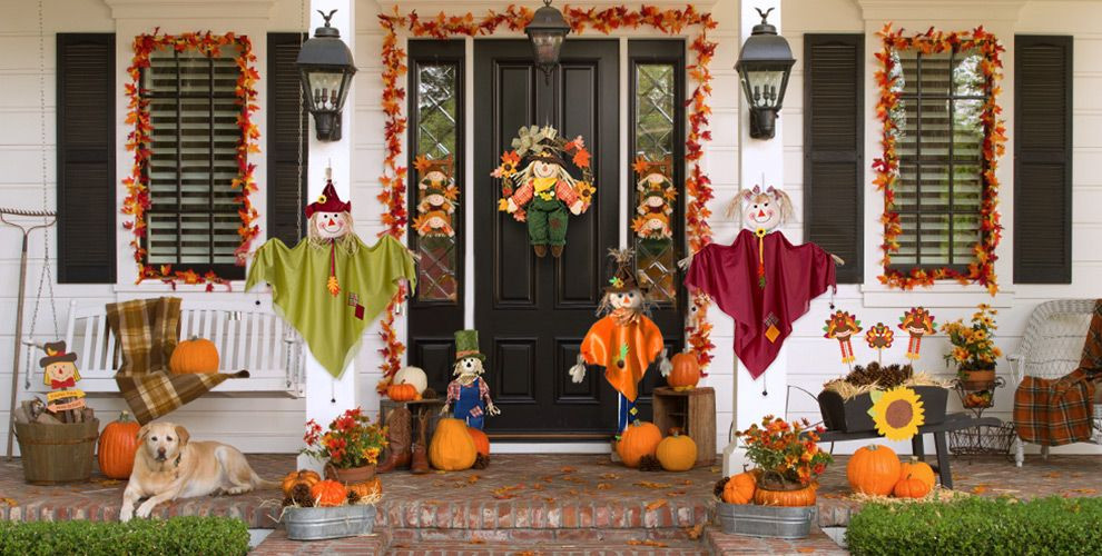 Thanksgiving Porch Decorations
 Thanksgiving Outdoor Decorations Party City