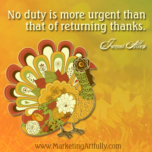 Thanksgiving Quotes Business
 Giving Thanks Quotes For Small Business