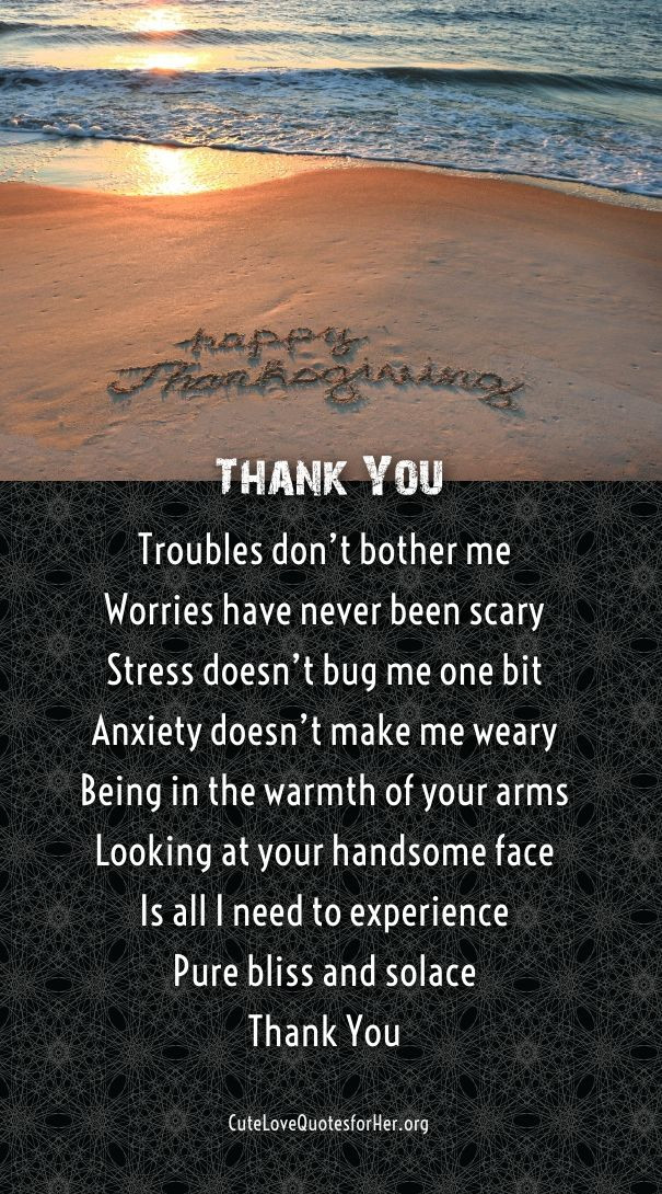 Thanksgiving Quotes For Boyfriend
 romantic thanksgiving love poems