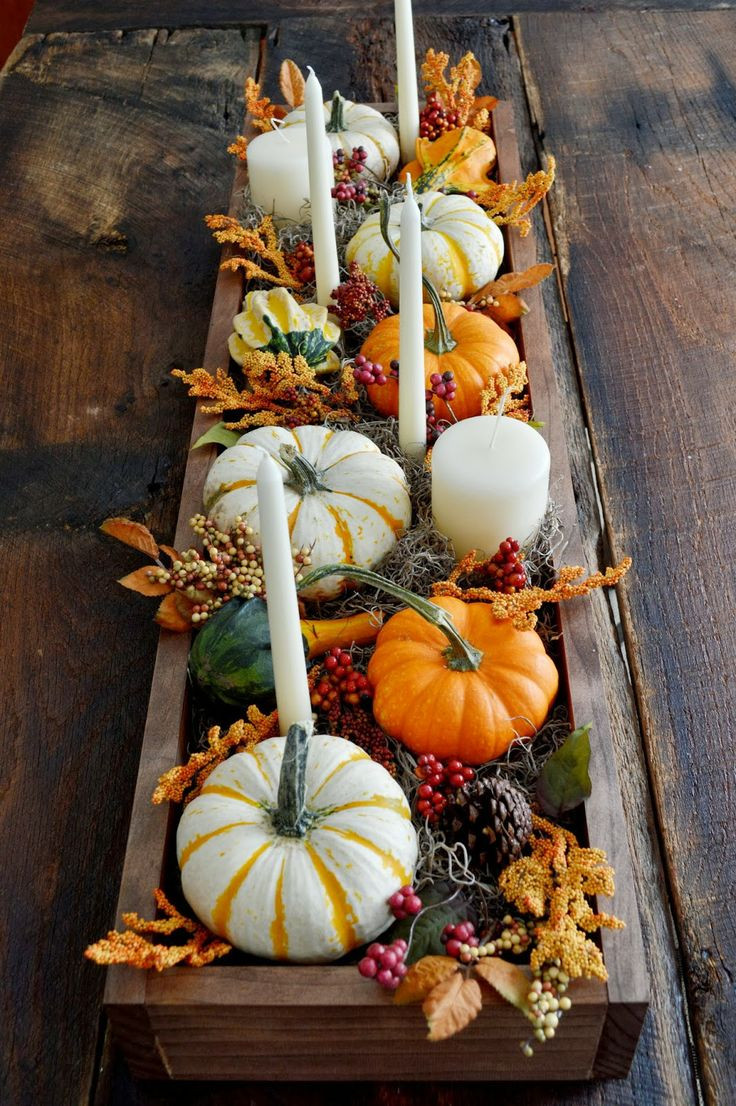 Thanksgiving Table Centerpieces
 30 Festive Fall Table Decor Ideas