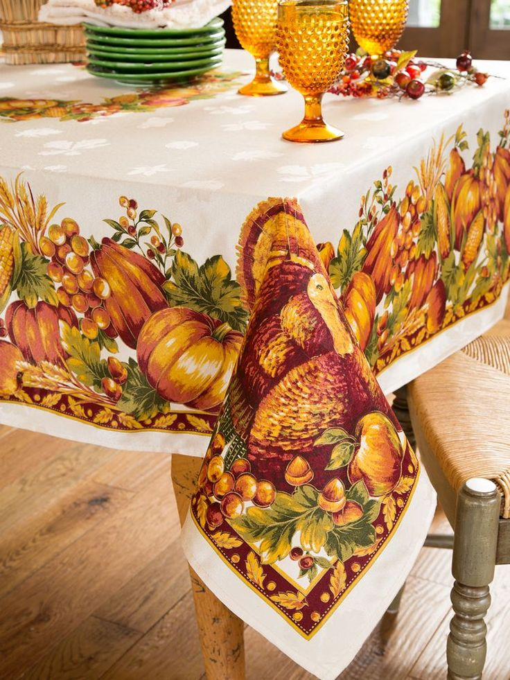 Thanksgiving Table Cloth
 Thanksgiving tablecloth Thanksgiving