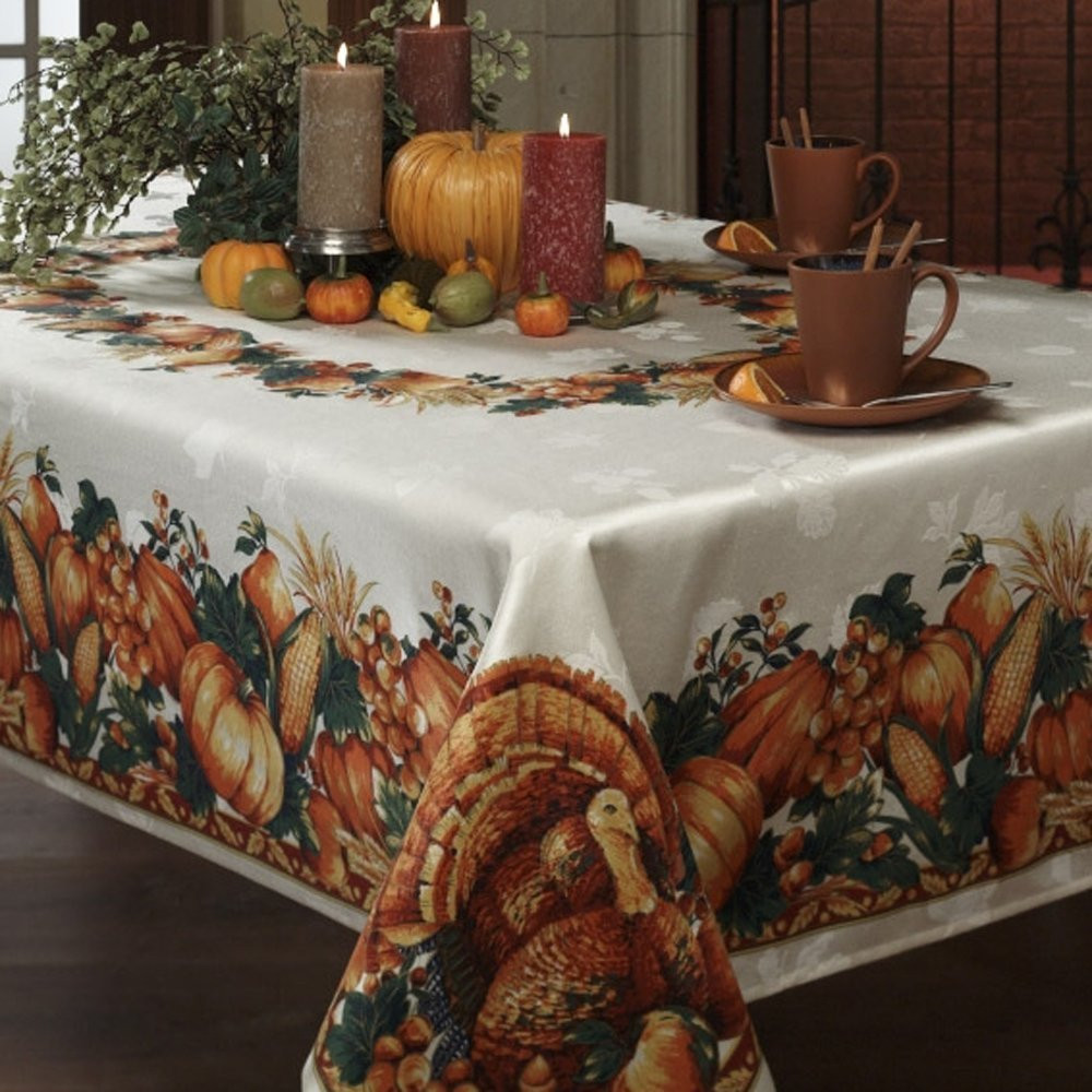 Thanksgiving Table Cloth
 Thanksgiving Tablecloths