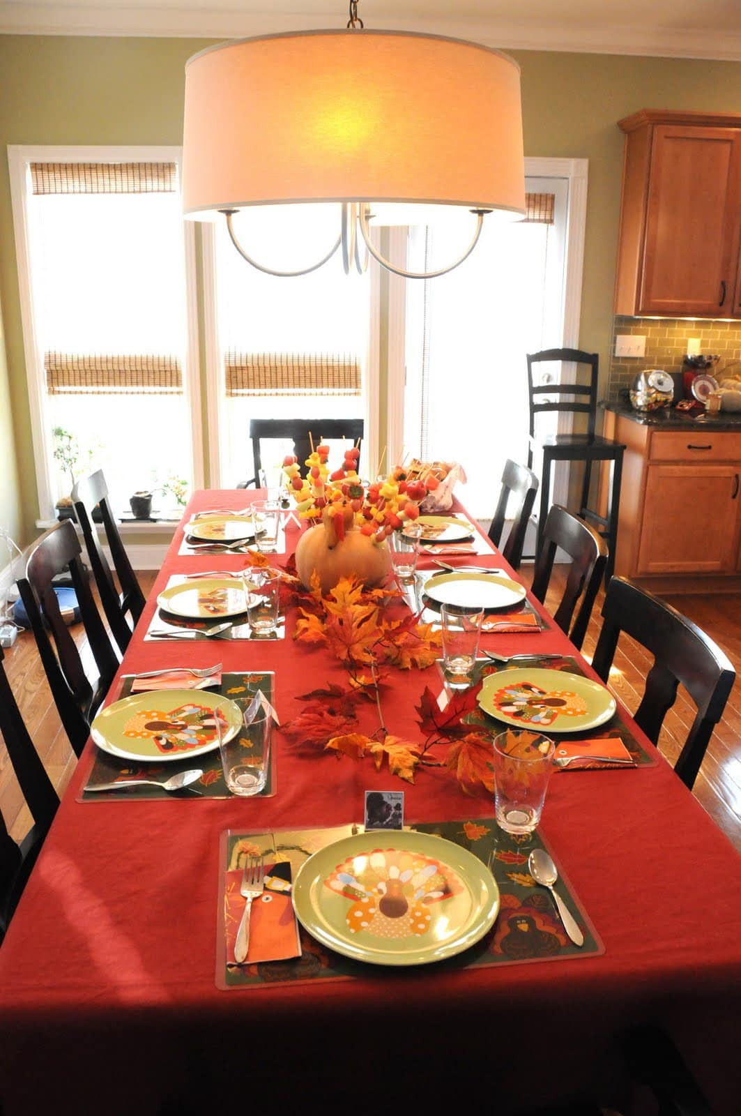 Thanksgiving Table Decorations
 Thanksgiving Decor The Polkadot Chair