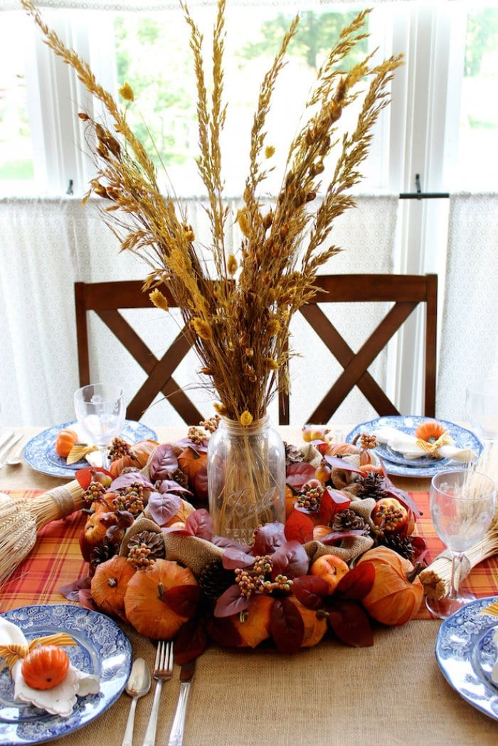 Thanksgiving Table Decorations
 Thanksgiving Table Decor Ideas