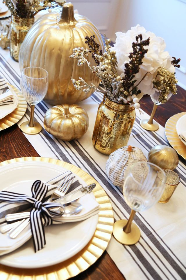 Thanksgiving Table Decorations Pinterest
 25 best ideas about Thanksgiving Table on Pinterest