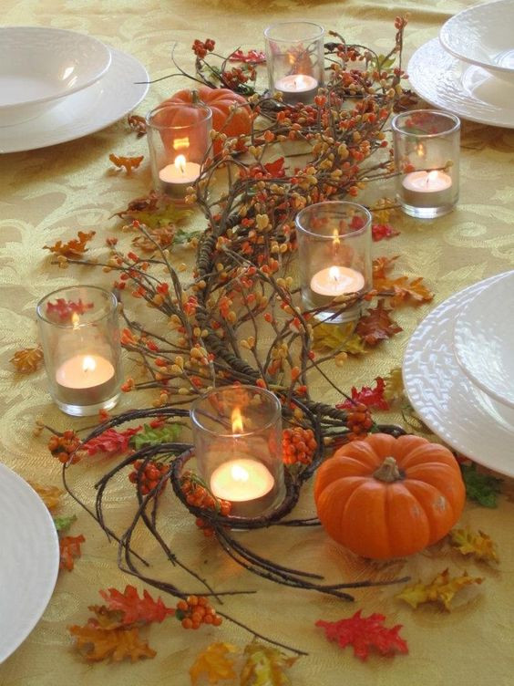 Thanksgiving Table Decorations Pinterest
 Thanksgiving Table Centerpieces