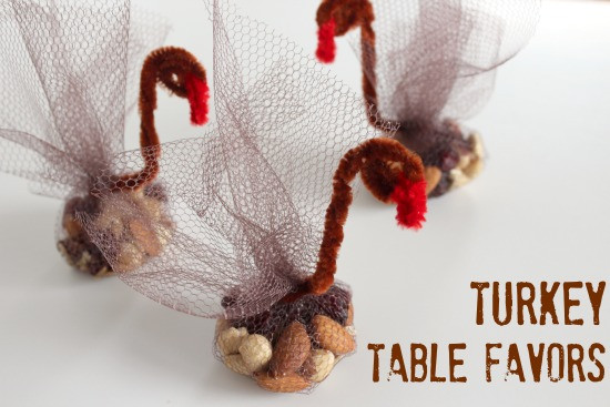 Thanksgiving Table Favors
 Turkey Table Favors for Your Thanksgiving Table
