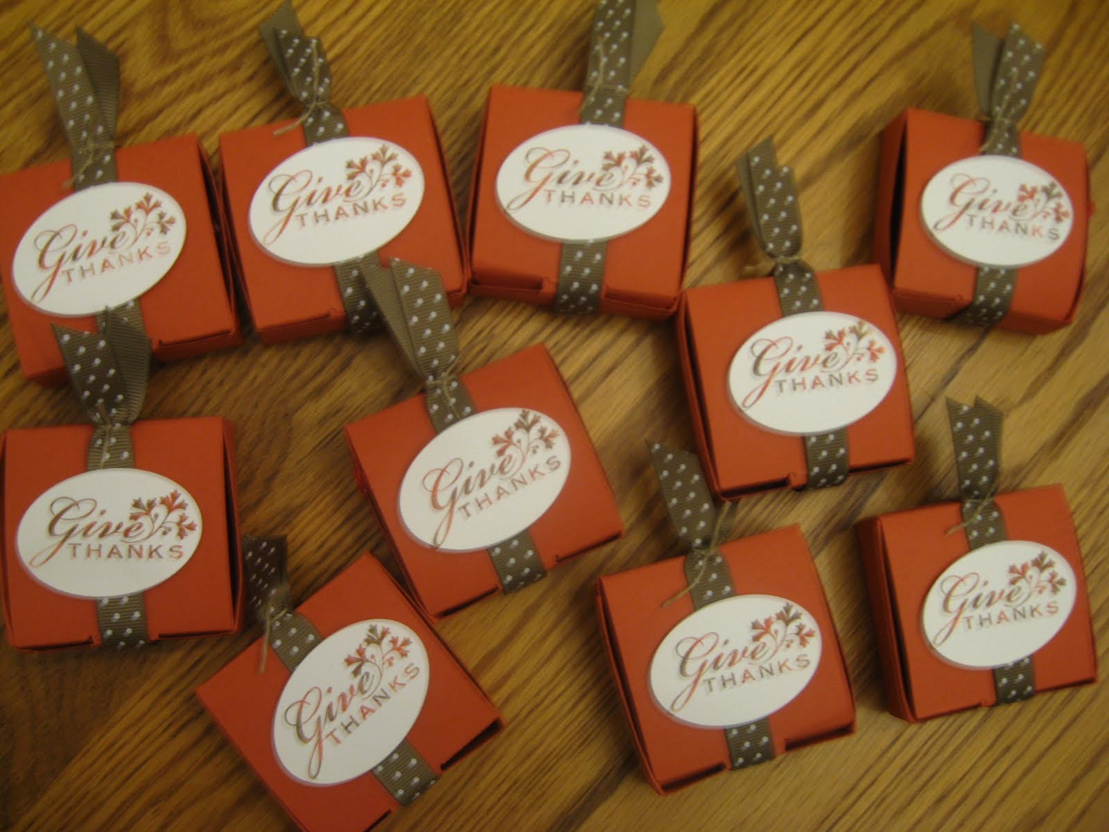 Thanksgiving Table Favors
 Thanksgiving Party Favors on Pinterest