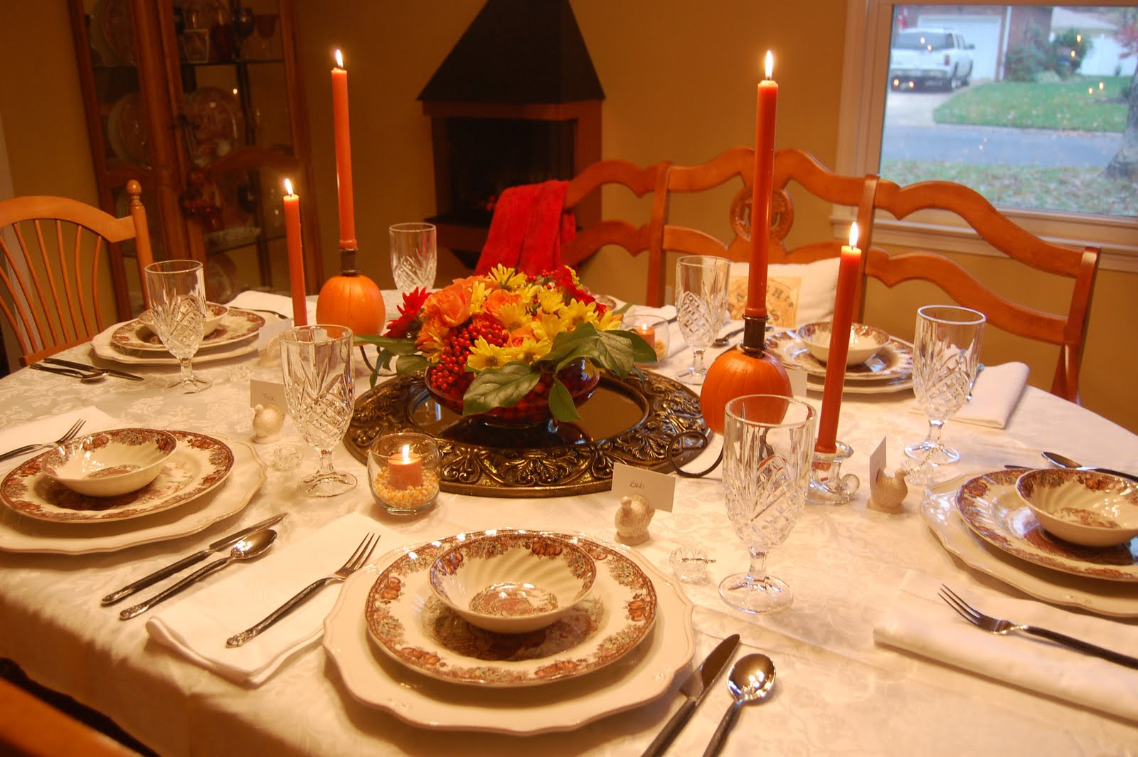 Thanksgiving Table Ideas
 Ma Maison Thanksgiving Table