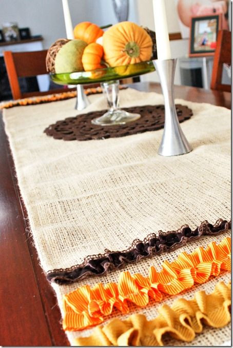 Thanksgiving Table Runners
 1000 ideas about Fall Table Runner on Pinterest