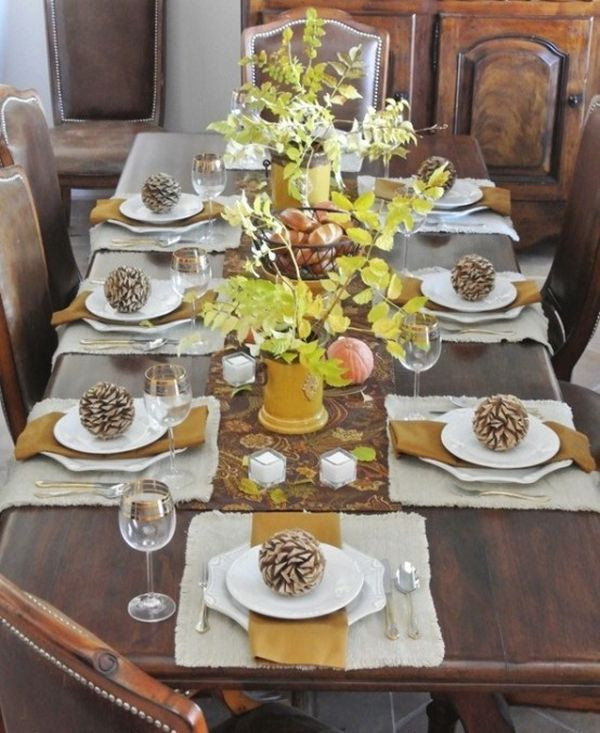 Thanksgiving Table Setting
 30 Thanksgiving Table Setting Ideas For A Festive Décor