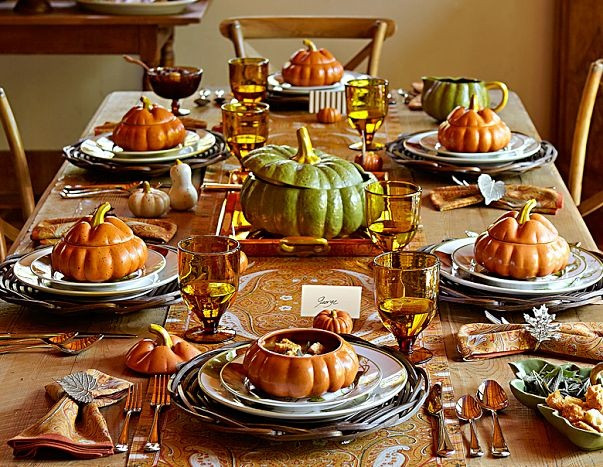 Thanksgiving Table Setting
 Home Entertaining – Fall Dinnerware Trends – Home Notes