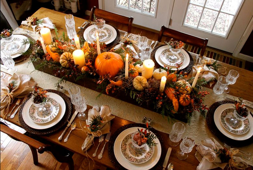 Thanksgiving Table Settings
 23 Insanely Beautiful Thanksgiving Centerpieces and Table
