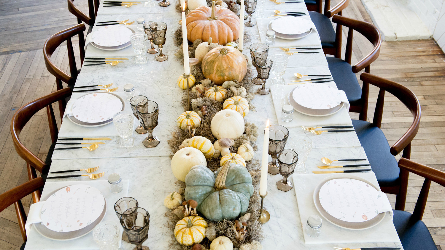 Thanksgiving Table Settings Martha Stewart
 Ideas for a Modern Thanksgiving Table