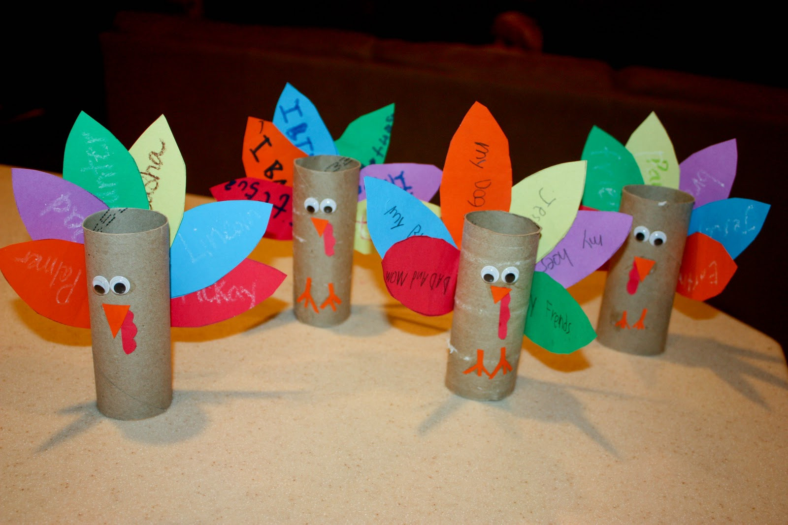 Thanksgiving Toilet Paper Roll Crafts
 Toilet Paper Roll Turkey Craft Paper Crafts Ideas for Kids