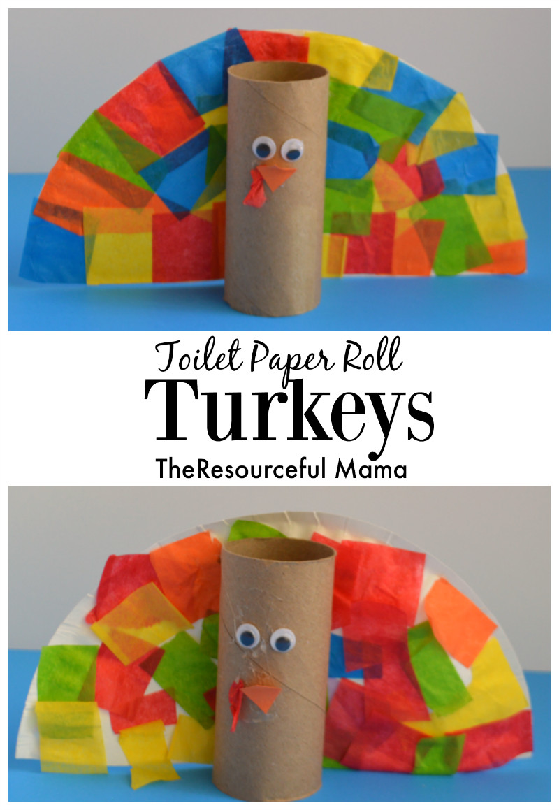 Thanksgiving Toilet Paper Roll Crafts
 Toilet Paper Roll Turkey Kid Craft