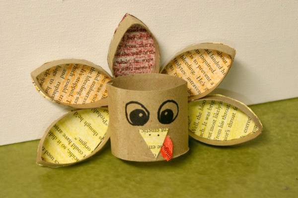 Thanksgiving Toilet Paper Roll Crafts
 Recycled Thanksgiving Crafts Crafting a Green World