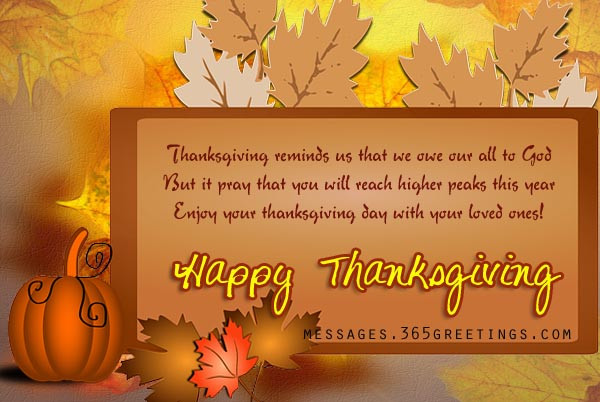 Thanksgiving Wishes Quotes
 happy thanksgiving wishes 365greetings