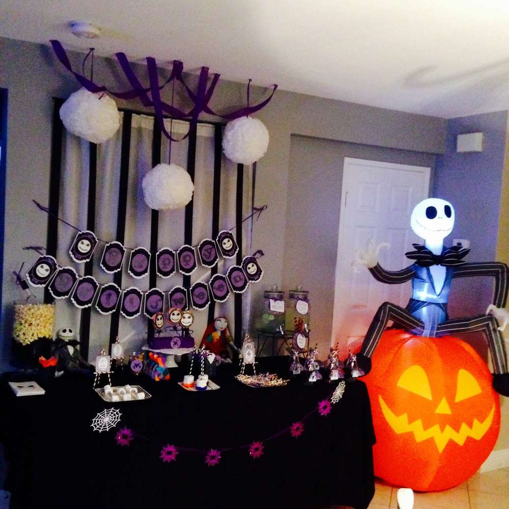 The Nightmare Before Christmas Party Ideas
 Nightmare Before Christmas Halloween Party Ideas